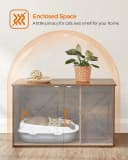 Cat Litter Box Enclosure — End Table