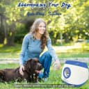Automatic Ball Launcher for Dogs Large- 3 Distance Settings (40/60/80FT) w/Remote Control | 2.5" ETPU Tennis