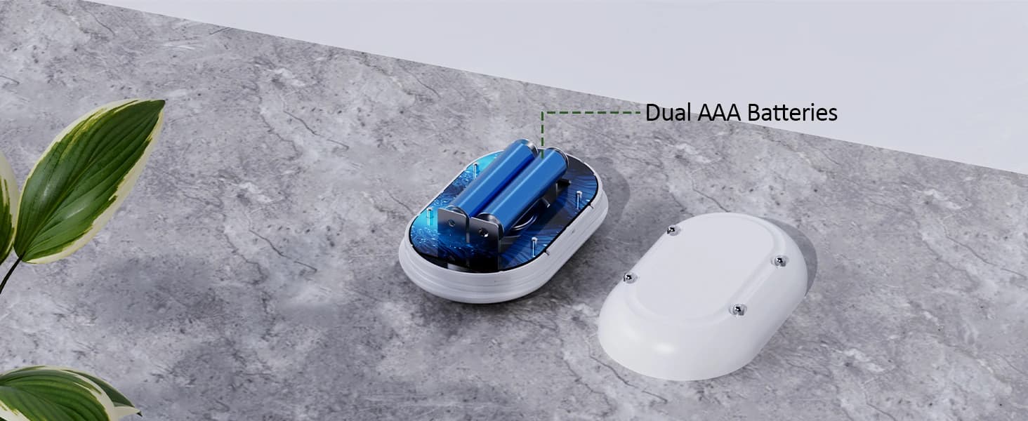 5 Pack Water Leak Detectors for Home — 100dB Water Sensor Alarm for Basement — collection imagery
