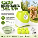PT5 Automatic Dog Ball Launcher for Small Dogs