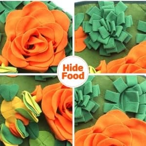 Rabbit Foraging Mat Bunny Snuffle Mat for Small Animal Puzzle Toy — Generous Space for Hiding Food