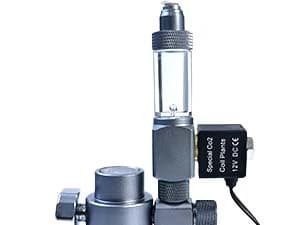 Desktop Aquarium CO2 System,45g CO2 Cartridge,5/8" & 3/8" Compatible — Precise Adjustment Valve