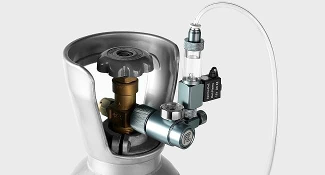 Mini Aquarium CO₂ Regulator Kit for CGA320 Side Open CO2 Cylinder — SIMPLIFIED CO₂ SETUP