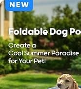 Dog Pool for Large Dogs — Foldable Hard Plastic — collection imagery