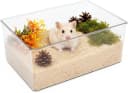 Hamster Sand Bath Box with Wood Cover
