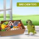 Bird Toys — Colorful Parrot Foraging and Tearing Toy Box