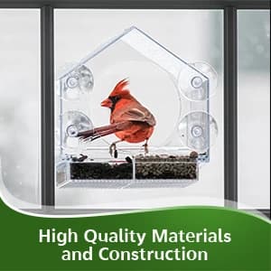 Window Bird Feeder with Strong Suction Cups — collection imagery
