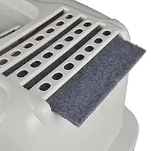 Pets Odor Control Large Enclosed Cat Litter Box — Odor-Shield Door