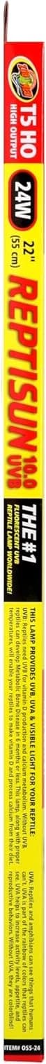 24 Watt T5 HO ReptiSun 10.0 UVB Lamp