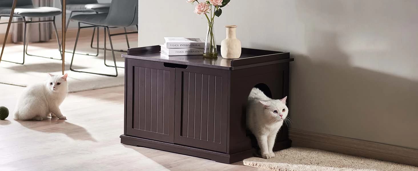 Cat Litter Box Enclosure Furniture — collection imagery