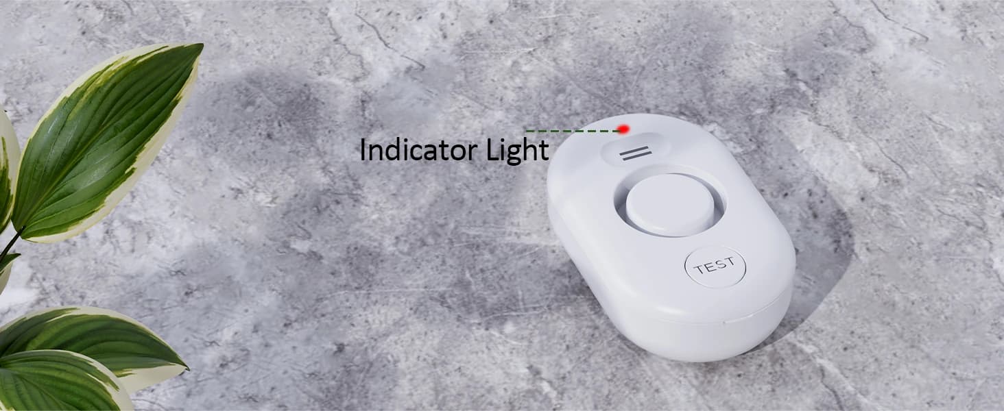 5 Pack Water Leak Detectors for Home — 100dB Water Sensor Alarm for Basement — collection imagery