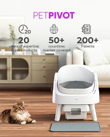 Self Cleaning Litter Box — Open Top Automatic Litter Box for Multiple Cats — collection imagery