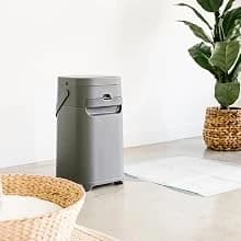 Pail | Dog Waste Disposal System for Outdoor and Indoor Odor Control | Dog Poop Trash can | Includes 1 Square — Great for indoor