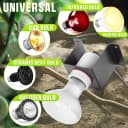 Reptile Ceramic Socket — Heat Lamp Holder for Terrariums and Vivariums