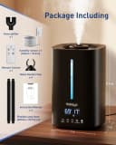 1.32 Gal / 5L Reptile Fogger Humidifier with Dual Hose