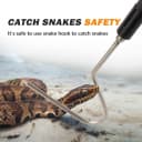 44 inch Snake Hook Catcher Stick — Tongs Grabber Handling Tool Kit