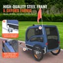 Dog Bike Trailer — Supports up to 100 lbs