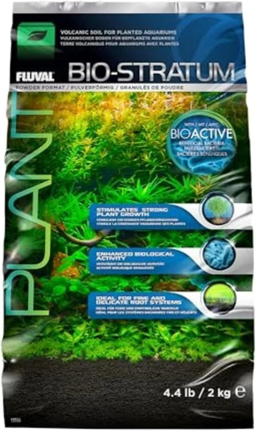 12696 Volcanic Soil Bio Stratum for Planted Tanks