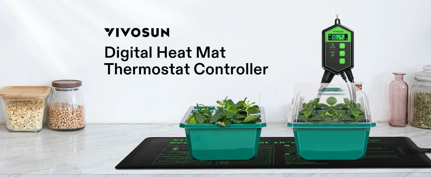 Digital Heat Mat Thermostat Controller — product details