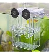 Aquarium Fish Breeder Box Plastic Fish Isolation Breeding Box Hatching Incubator Box for Baby Fishes Shrimp — collection imagery