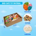 Bird Toys — Colorful Parrot Foraging and Tearing Toy Box