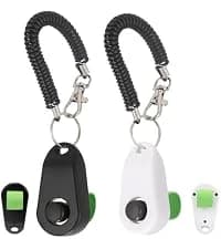 Dog Training Clicker with Target Stick – Portable and Retractable Trainer with Comfortable Handle and Bright — collection imagery