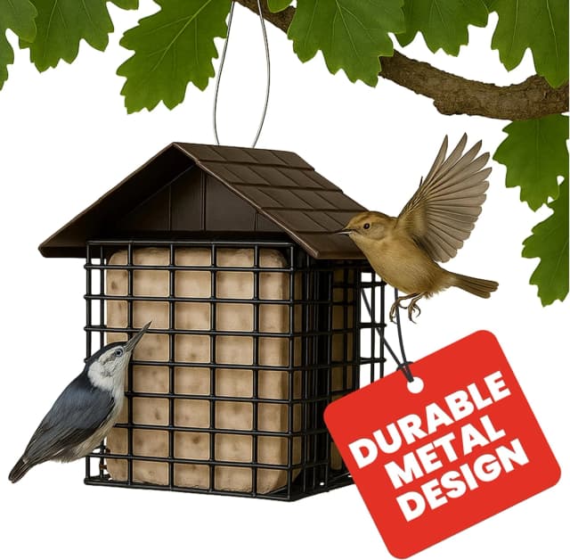 Double Suet Cake Feeder — Weather Guard