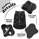 Dog Silk Pajamas Shirt Puppy Satin Pjs for Small Dog
