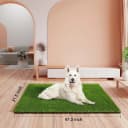 Artificial Grass — 47.3"x31.5" Professional Dog Grass Mat