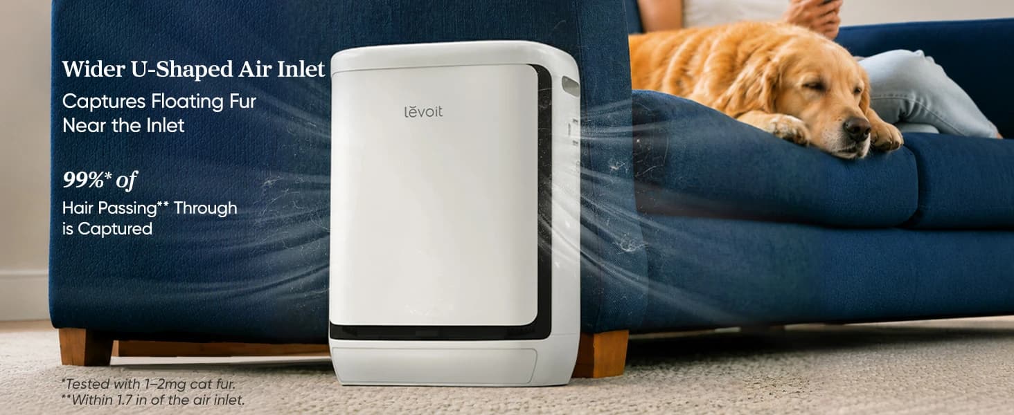 Smart Pet Air Purifier for Home Pets Large Room — product details