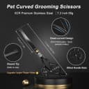 Dog Grooming Scissors Kit — 7 Inch Safety Pet Cat Shears Set