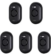 5 Pack Water Leak Detectors for Home — 100dB Water Sensor Alarm for Basement — collection imagery