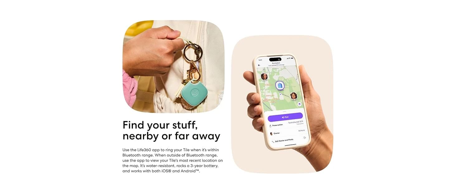 Tile - Bluetooth Tracker — Keys Finder and Item Locator for Keys — collection imagery