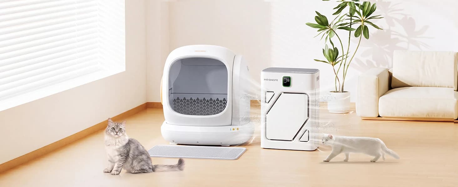 Self-Cleaning Cat Litter Box — product details
