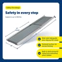 Happy Ride Extra Long Telescoping Dog Ramp