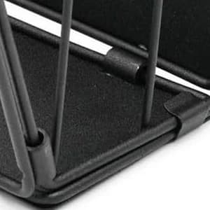 Black Metal Rabbit — Foldable Hay Feeder — Rabbit Hay Feeder