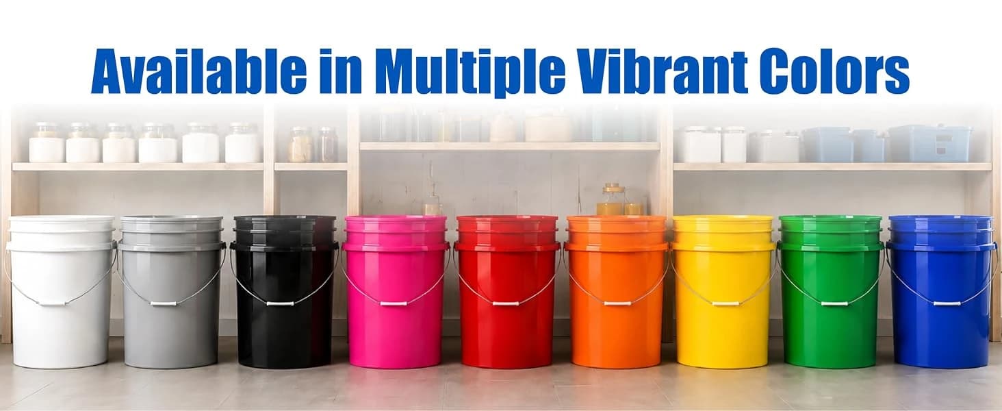 5 Gallon Bucket - Food Grade w/Lid BPA-Free — product details