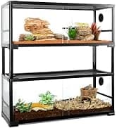 18" x 18" x 36" Front Opening Chameleon Cage with 3-Sided Metal Mesh — collection imagery