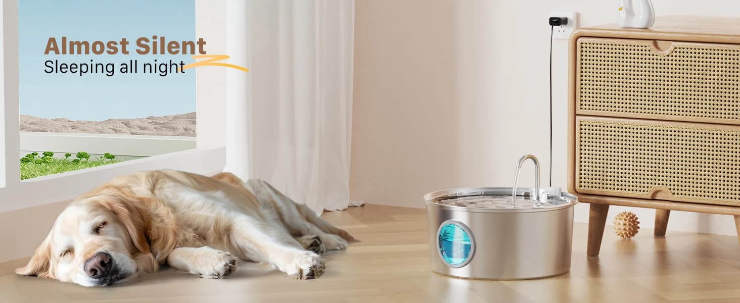 Dog Water Fountain for Large Dogs: 7L/236oz/1.8G Dog Fountain — product details