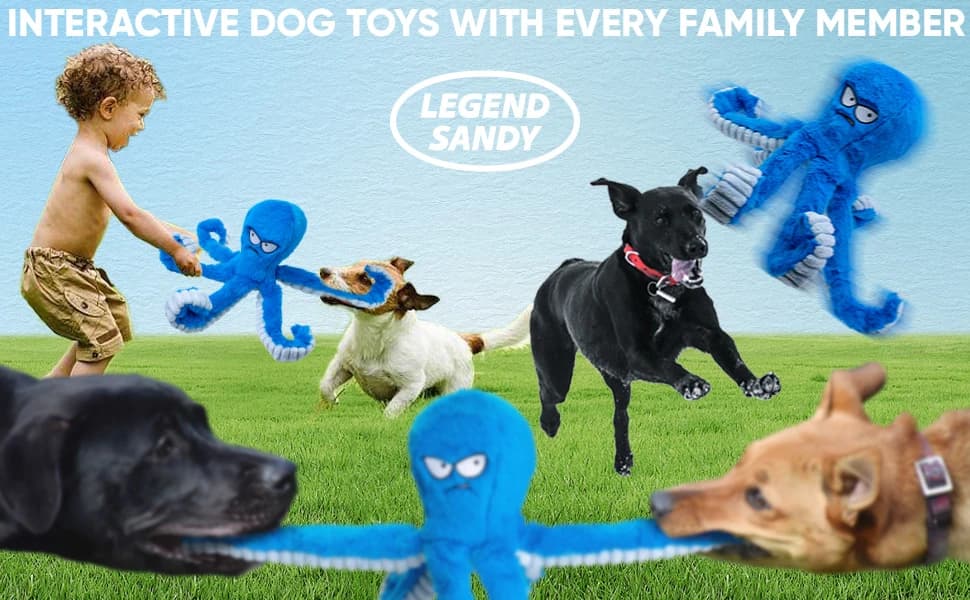 Tough Dog Toys โ Stuffed Chew Large Dog Toys to Keep Them Busy โ product details