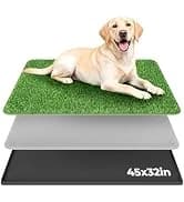 Cat Litter Mat 47" x 35" XL — Washable Urine-Proof Non-Slip Gray — collection imagery