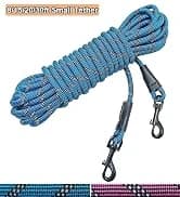 Long Dog Leash — 10/15/20/30/50FT Dog Training Leash with Soft Handle — collection imagery