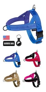 Tactical Dog Harness for Small Dogs with Handle — Military Service Dog Vest and Leash Set for Outdoor Training — product details