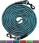 Long Dog Leash — 10/15/20/30/50FT Dog Training Leash with Soft Handle — collection imagery