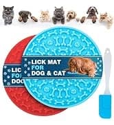 Lick Mat for Dogs - Slow Feeder Licking Mat with Suction Cups for Peanut Butter — collection imagery