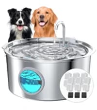 Dog Water Fountain for Large Dogs: 7L/236oz/1.8G Dog Fountain — collection imagery
