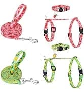 2 Pack Cat Harness and Leash with Collar Set — collection imagery