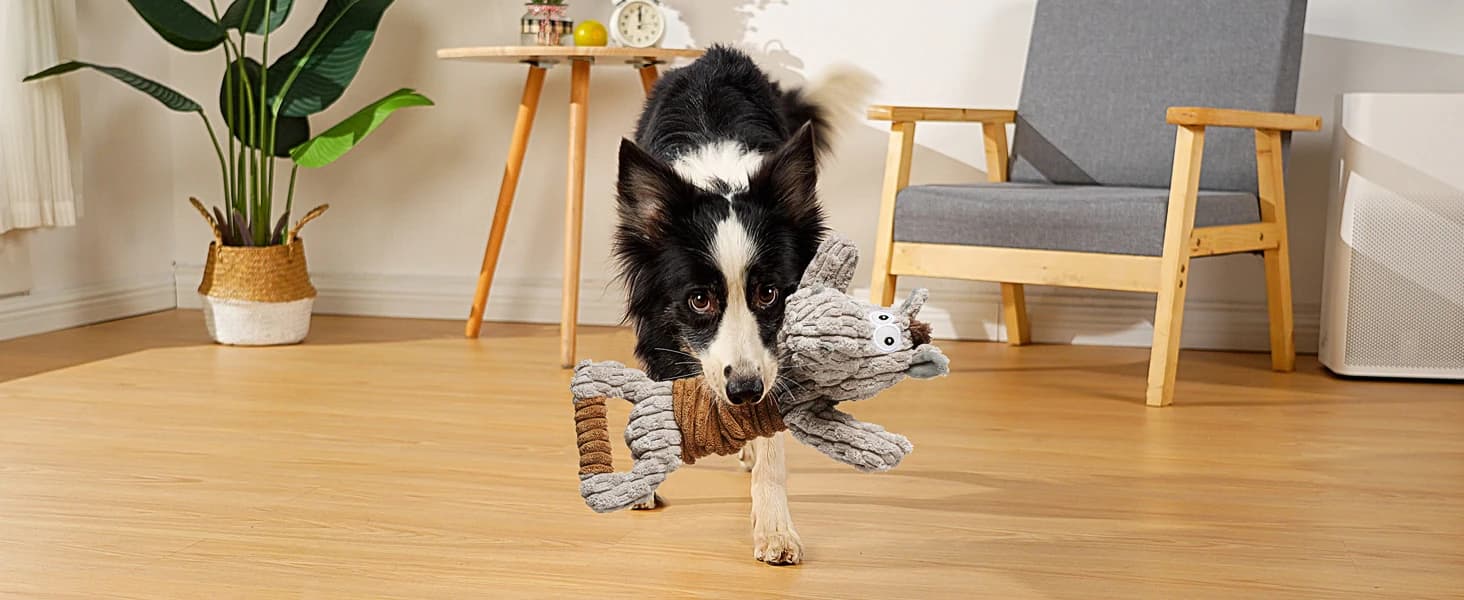 Tug of War Dog Toy — Crinkle Dog Toys for Large Dog — product details