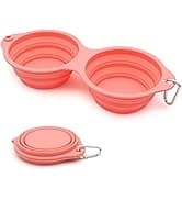 Dog Bowls Pet Collapsible Bowl with Cover Lids — collection imagery