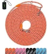 Long Dog Training Leash,Heavy Duty Reflective Rope Lead for Small, Medium, and Large Dogs ,6FT 10FT 15FT 30FT — collection imagery